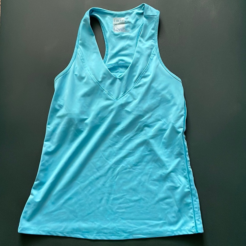 Lucky in love-Workout tank🎽